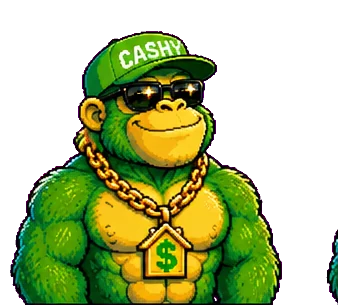 The Cashy gorilla, asking the questions
