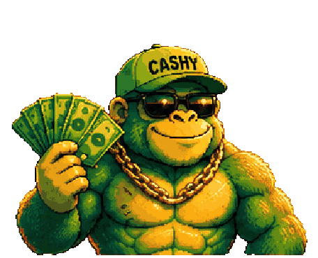 Cashy the gorilla, talking